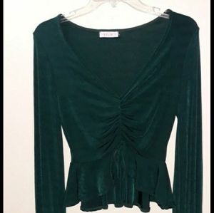 Emerald blouse
